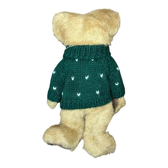 Boyds Bears Plush Casimir B Bean Retired Winter Christmas Sweater 10" NWT - Picture 5 of 8